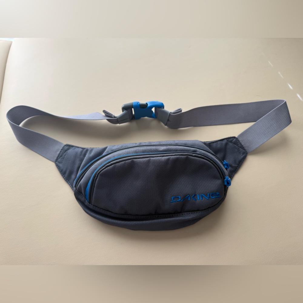 Dakine Charcoal and Cobalt Men's Belt Bag
